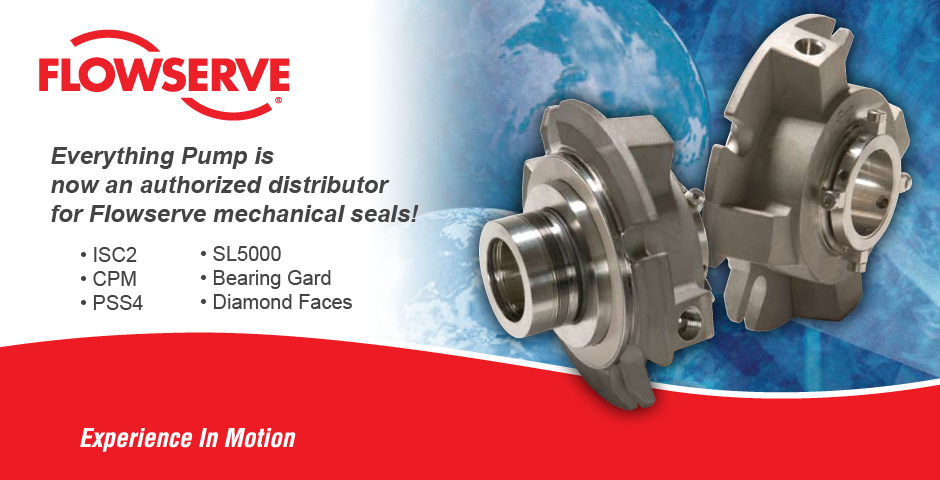 Flowserve Mechanical Seals, Authorized Distributor, ISC2, CPM, SL5000, Bearing Gard, PSS3